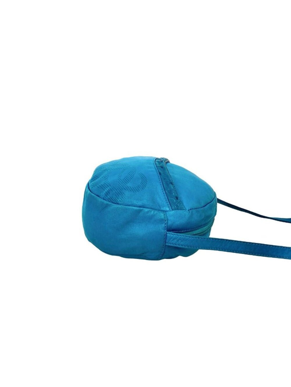 Loewe Anagram Logo Nappa Leather Mini Shoulder Bag Pochette Turquoise Blue - Picture 6 of 10